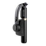 Q08 Gimbal Stabilisator Bluetooth Fernbedienung Stativ Selfie-Stick, Q08 (Schwarz), Q08 (Weiß)