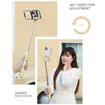 Bluetooth-Fernbedienung Doppeltes Fülllicht Stativ Selfie-Stick, Doppeltes Fülllicht (Schwarz), Doppeltes Fülllicht (Grün), Doppeltes Fülllicht (Rot), Doppeltes Fülllicht (Gelb)