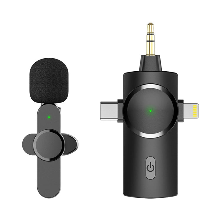 AP031-1 3 in 1 Geräuschreduzierendes Lavalier Wireless Mikrofon, AP031-1