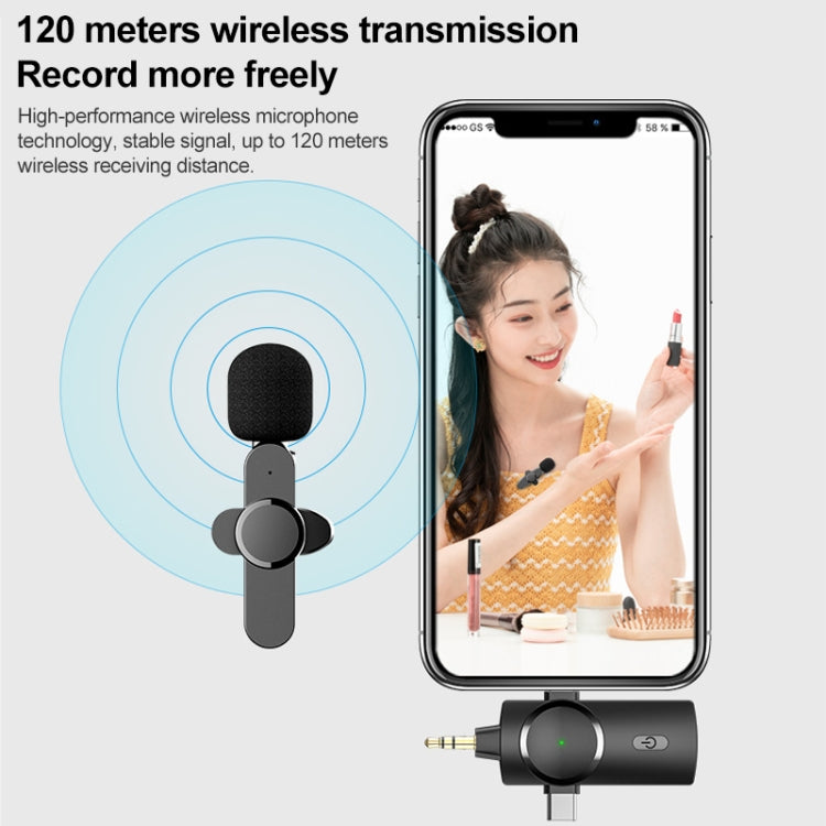 AP031-1 3 in 1 Geräuschreduzierendes Lavalier Wireless Mikrofon, AP031-1