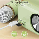 C20 Plus Multifunktionaler Karaoke Bluetooth Lautsprecher mit Mikrofon