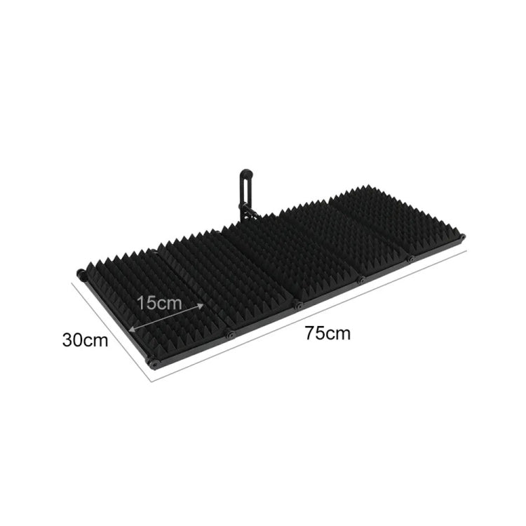 XTUGA P75 Faltbarer Mikrofon-Aufnahmeschutz, P75