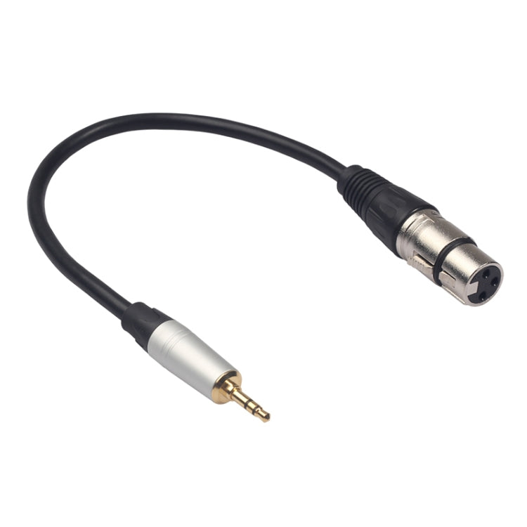 TC210KF183 3,5mm Klinke auf XLR Buchse Audiokabel, Länge: 0,3m, 3,5mm Klinke auf XLR Buchse