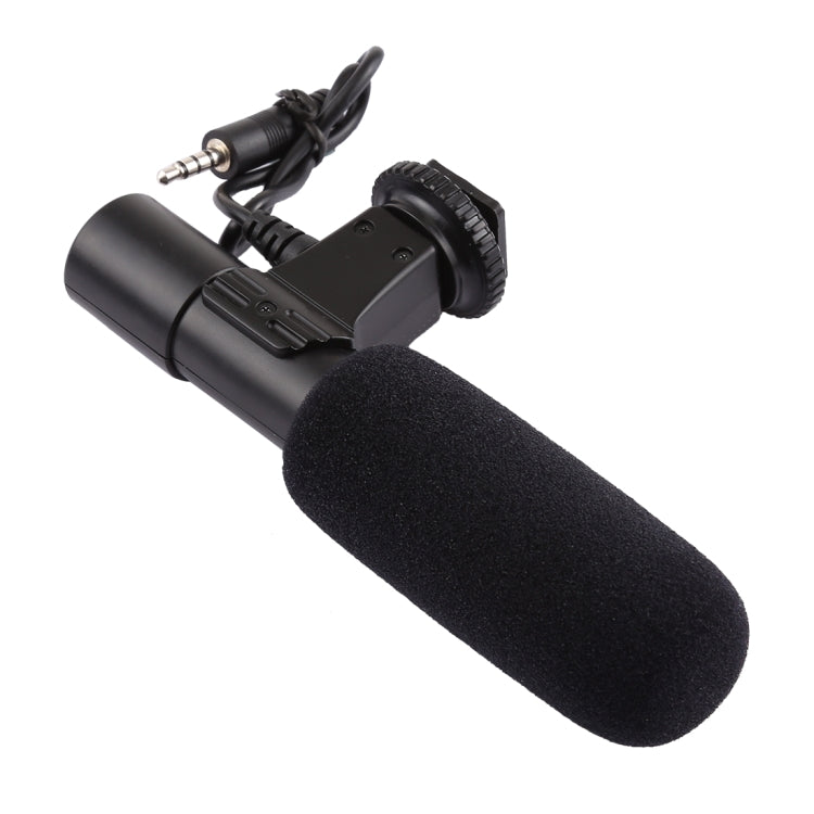 MIC-02 30-18000Hz Klangklar Stereo-Mikrofon für Smartphone, Kabellänge: 28cm