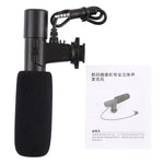 MIC-02 30-18000Hz Klangklar Stereo-Mikrofon für Smartphone, Kabellänge: 28cm