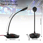 G55 Kapazitives Gaming-Mikrofon mit LED-Anzeige