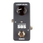 KOKKO FLP2 Mini SOS Looper Gitarren-Loop-Aufnahme-Monoblock-Effektpedal, FLP2