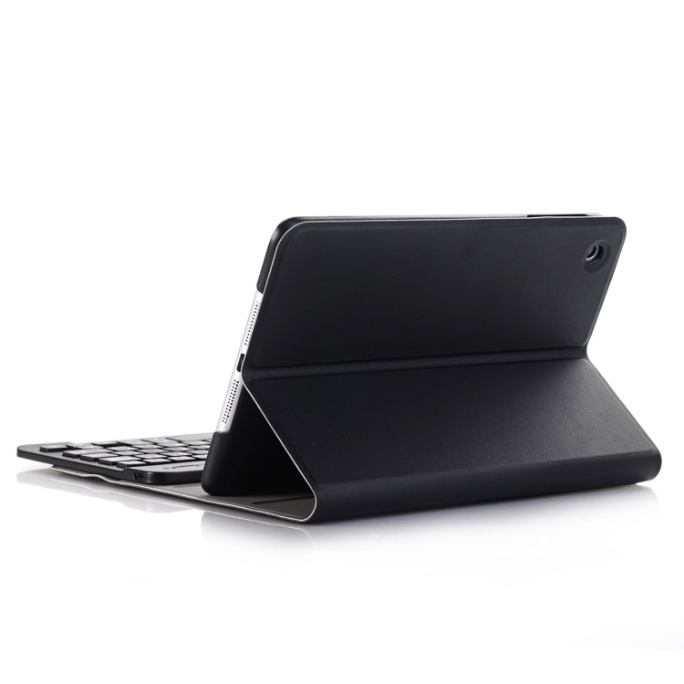 A03 für iPad mini 3 / 2 / 1 Universelle ultradünne ABS horizontale Klapp-Tablet-Hülle + Bluetooth-Tastatur
