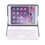 A03 für iPad mini 3 / 2 / 1 Universelle ultradünne ABS horizontale Klapp-Tablet-Hülle + Bluetooth-Tastatur