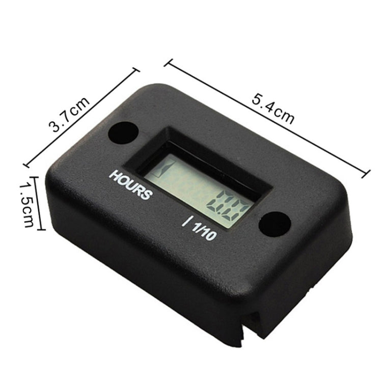 B708BK Wasserdichter Timer Digitale Wecker für Motorrad ATV, B708BK Wasserdichter Timer