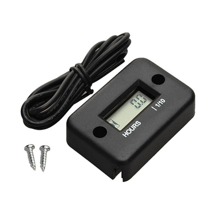 B708BK Wasserdichter Timer Digitale Wecker für Motorrad ATV, B708BK Wasserdichter Timer