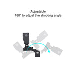 RUIGPRO Motorradlenker-Handyhalterung aus Aluminium für GoPro, Insta360, DJI und andere Action-Kameras