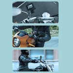 RUIGPRO Motorradlenker-Handyhalterung aus Aluminium für GoPro, Insta360, DJI und andere Action-Kameras