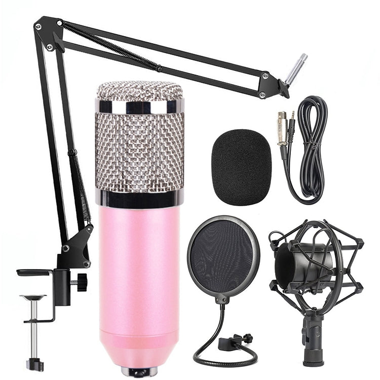 BM-800 Netzwerk K-Song Hochwertiges Metall-Schockhalter Mikrofon-Set, BM800 Kit Schwarz, BM800 Kit Pink, BM800 Kit Blau, BM800 Kit Weiß
