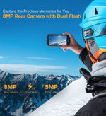 IP68/IP69K Wasserdicht Staubdicht Stoßfest, Gesichtserkennung, 4000mAh Akku, 5,0 Zoll Android 9.0 MTK6580A/W Quad Core bis 1,3GHz, Netzwerk: 3G, Armor X6 2GB+16GB