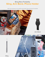 IP68/IP69K Wasserdicht Staubdicht Stoßfest, Gesichtserkennung, 4000mAh Akku, 5,0 Zoll Android 9.0 MTK6580A/W Quad Core bis 1,3GHz, Netzwerk: 3G, Armor X6 2GB+16GB