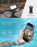 IP68/IP69K Wasserdicht Staubdicht Stoßfest, Gesichtserkennung, 4000mAh Akku, 5,0 Zoll Android 9.0 MTK6580A/W Quad Core bis 1,3GHz, Netzwerk: 3G, Armor X6 2GB+16GB