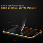 IP68/IP69K Wasserdicht Staubdicht Stoßfest, Gesichtserkennung, 4000mAh Akku, 5,0 Zoll Android 9.0 MTK6580A/W Quad Core bis 1,3GHz, Netzwerk: 3G, Armor X6 2GB+16GB