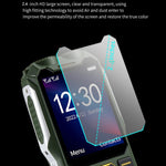 Wasserdicht, stoßfest, staubdicht, 16800mAh Akku, 2,4 Zoll, 21 Tasten, Bluetooth, LED-Taschenlampe, FM, SOS, Dual SIM, Netzwerk: 2G, Q8 2G