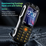 Wasserdicht, stoßfest, staubdicht, 16800mAh Akku, 2,4 Zoll, 21 Tasten, Bluetooth, LED-Taschenlampe, FM, SOS, Dual SIM, Netzwerk: 2G, Q8 2G