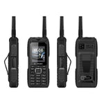 Wasserdicht, stoßfest, staubdicht, 2400mAh Akku, 2,2 Zoll, 21 Tasten, LED-Taschenlampe, FM, Quad SIM, mit Antenne