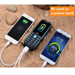 Staubdicht, stoßfest, MTK6261DA, 2400mAh Akku, 2,4 Zoll, Dual SIM