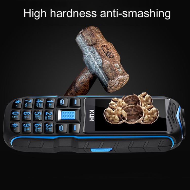 Staubdicht, stoßfest, MTK6261DA, 2400mAh Akku, 2,4 Zoll, Dual SIM