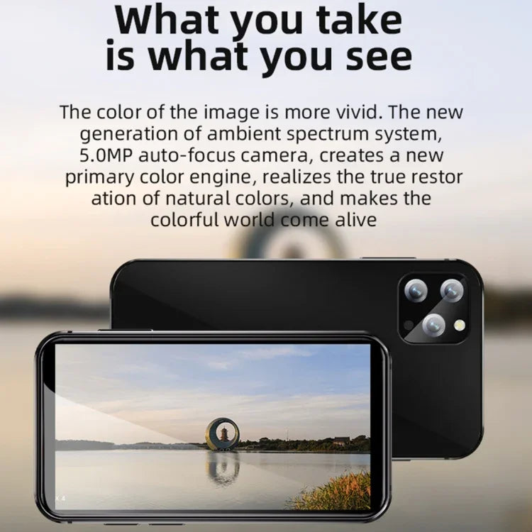 3,0 Zoll, Android 8.1, MTK6580 Quad-Core 1,3 GHz, Netzwerk: 3G, Dual-SIM, Globale Version mit Google Play