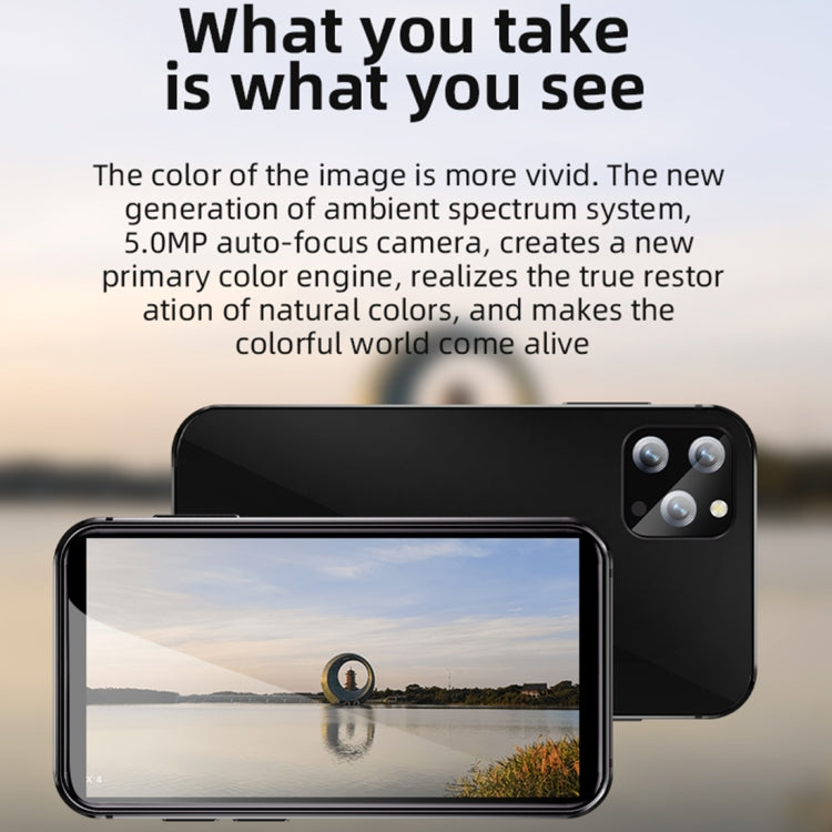 3,0 Zoll, Android 8.1, MTK6580 Quad-Core 1,3 GHz, Netzwerk: 3G, Dual-SIM, Globale Version mit Google Play