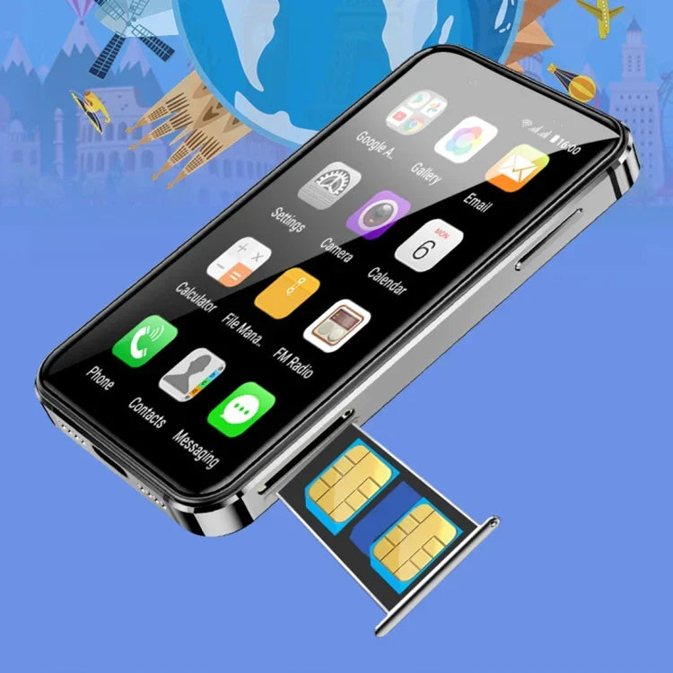 3,0 Zoll, Android 8.1, MTK6580 Quad-Core 1,3 GHz, Netzwerk: 3G, Dual-SIM, Globale Version mit Google Play