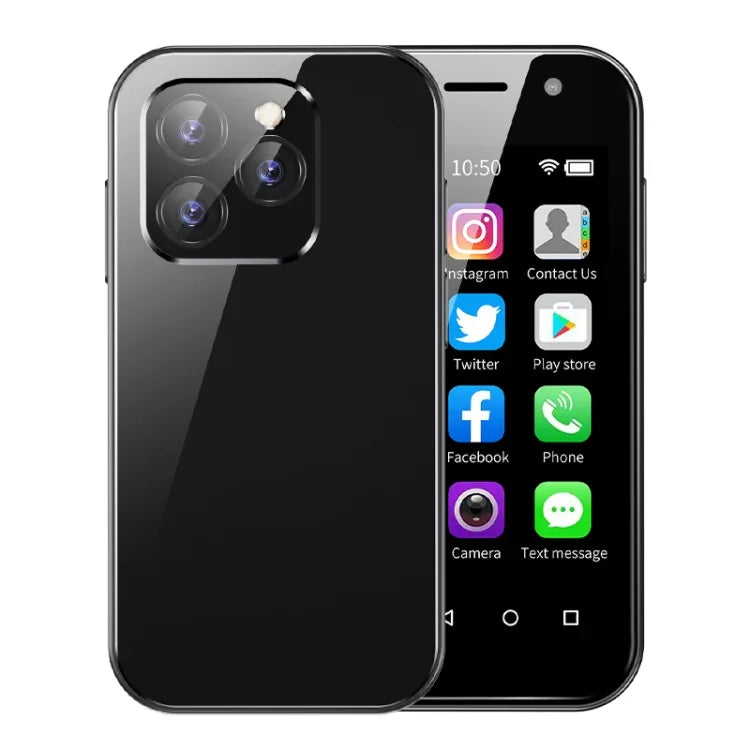 Gesichtserkennung, 3,0-Zoll-Display, Android 9.0, MTK6739CW Quad-Core-Prozessor (bis zu 1,28 GHz), OTG, 4G-Netzwerk, Dual-SIM, Google Play-Unterstützung, 3 GB RAM + 32 GB Speicher