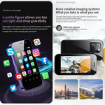 Gesichtserkennung, 3,0-Zoll-Display, Android 9.0, MTK6739CW Quad-Core-Prozessor (bis zu 1,28 GHz), OTG, 4G-Netzwerk, Dual-SIM, Google Play-Unterstützung, 3 GB RAM + 32 GB Speicher