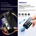 Gesichtserkennung, 3,0-Zoll-Display, Android 9.0, MTK6739CW Quad-Core-Prozessor (bis zu 1,28 GHz), OTG, 4G-Netzwerk, Dual-SIM, Google Play-Unterstützung, 3 GB RAM + 64 GB Speicher