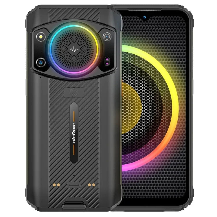 Duale Rückkameras, IP68/IP69K wasserdicht, staubdicht und stoßfest, Gesichtserkennung und Fingerabdrucksensor, 6,58 Zoll Android 13, MediaTek Helio G99 Octa-Core bis zu 2,2 GHz, Netzwerk: 4G, OTG, NFC, globale Version mit Google Play, Armor 21