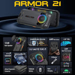 Duale Rückkameras, IP68/IP69K wasserdicht, staubdicht und stoßfest, Gesichtserkennung und Fingerabdrucksensor, 6,58 Zoll Android 13, MediaTek Helio G99 Octa-Core bis zu 2,2 GHz, Netzwerk: 4G, OTG, NFC, globale Version mit Google Play, Armor 21