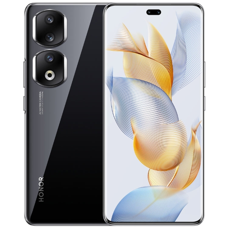 Dreifache Rückkameras + Dual-Frontkameras, Fingerabdruckerkennung im Display, 6,78 Zoll Magic UI 7.1 Android 13 Qualcomm Snapdragon 8+ Gen 1 Octa Core bis zu 3,0 GHz, Netzwerk: 5G, OTG, NFC, unterstützt Google Play nicht, Honor 90 Pro 5G 12GB+256GB