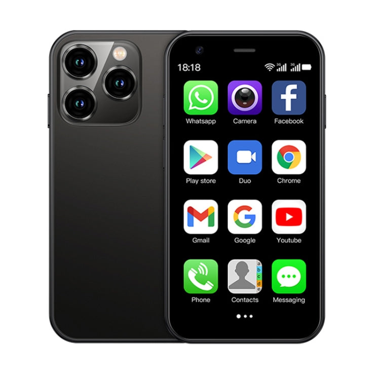 3,0 Zoll, Android 8.1, MTK6580 Quad-Core-Prozessor bis zu 1,3 GHz, Bluetooth, WLAN, GPS, Netzwerk: 3G, Dual-SIM, SOYES XS15