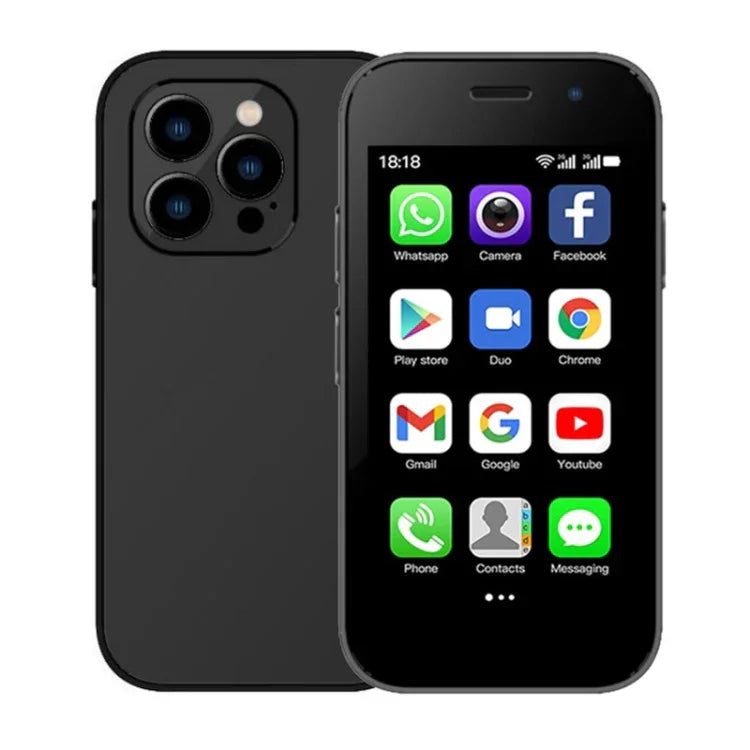 3,0 Zoll, Android 9.0, MTK6737 Quad-Core-Prozessor, Bluetooth, WLAN, 3G-Netzwerk, Dual-SIM, SOYES XS15 Pro