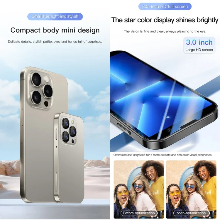 SOYES XS18 Pro, 2 GB + 16 GB, 3,0 Zoll, Android 9.0, MTK6580 Quad-Core-Prozessor, Netzwerk: 3G, Dual-SIM, XS18 Pro