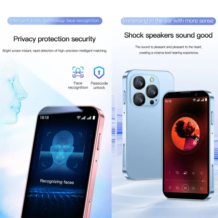 SOYES XS18 Pro, 2 GB + 16 GB, 3,0 Zoll, Android 9.0, MTK6580 Quad-Core-Prozessor, Netzwerk: 3G, Dual-SIM, XS18 Pro