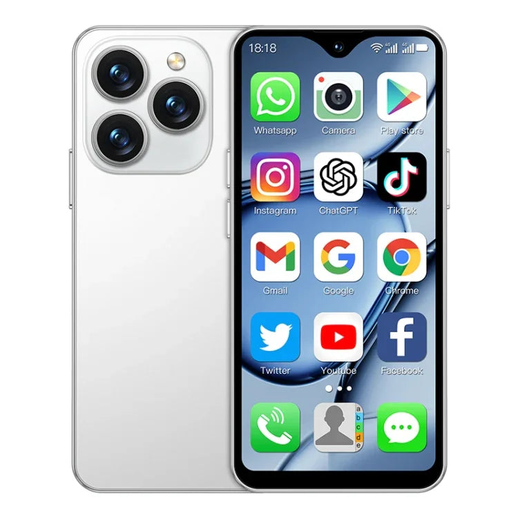 SOYES XS18 Pro Max, 2 GB + 16 GB, Gesichtserkennung, 4,3 Zoll, Android 8.1, MTK6737A Quad-Core-Prozessor, Netzwerk: 4G, OTG, Dual-SIM, XS18 Pro Max