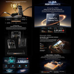 Ulefone Armor 28 Ultra – Robustes Smartphone, 16 GB + 1 TB, Nachtsicht, 10600 mAh Akku, 6,67 Zoll Display, Android 14, MediaTek Dimensity 9300+ Octa-Core-Prozessor, Netzwerk: 5G, NFC, Armor 28 Ultra