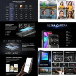 Ulefone Armor 28 Ultra – Robustes Smartphone, 16 GB + 1 TB, Nachtsicht, 10600 mAh Akku, 6,67 Zoll Display, Android 14, MediaTek Dimensity 9300+ Octa-Core-Prozessor, Netzwerk: 5G, NFC, Armor 28 Ultra
