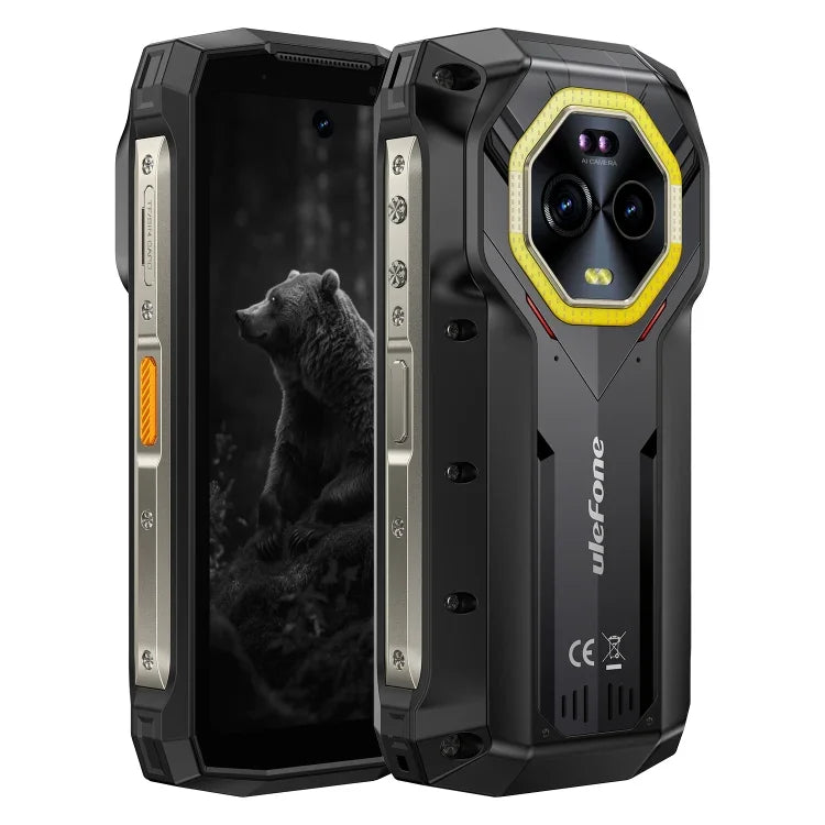 Ulefone Armor Mini 20, Nachtsicht, 8 GB + 256 GB, robustes Smartphone (IP68/IP69K), 4,7-Zoll-Display, Android 14, MediaTek Dimensity 6300 Octa-Core-Prozessor, Netzwerk: 4G, NFC, OTG, Armor Mini 20