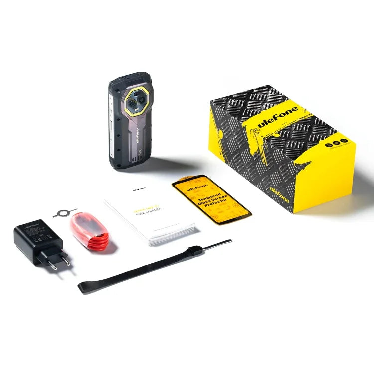 Ulefone Armor Mini 20, Nachtsicht, 8 GB + 256 GB, robustes Smartphone (IP68/IP69K), 4,7-Zoll-Display, Android 14, MediaTek Dimensity 6300 Octa-Core-Prozessor, Netzwerk: 4G, NFC, OTG, Armor Mini 20