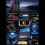 HOTWAV CYBER 13, robustes Smartphone (IP68/IP69K), 8 GB + 128 GB, 10800 mAh Akku, 6,6 Zoll Display, Android 14.0, Unisoc T606 Octa-Core-Prozessor, Netzwerk: 4G, NFC, OTG