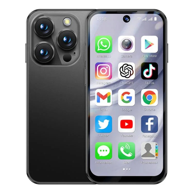 SOYES XS19 Pro, 3 GB + 32 GB, 3,8 Zoll, Android 12.0, MTK6762 Quad-Core-Prozessor, Netzwerk: 4G, Dual-SIM, GPS, OTG, Google Play Store-Unterstützung, 3 GB + 32 GB