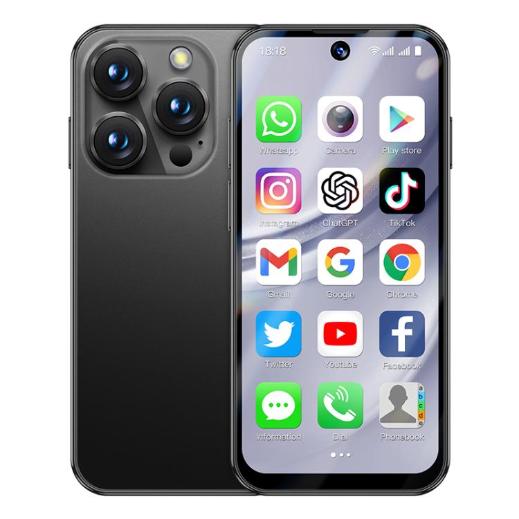 SOYES XS19 Pro, 4 GB + 64 GB, 3,8 Zoll, Android 12.0, MTK6762 Quad-Core-Prozessor, Netzwerk: 4G, Dual-SIM, GPS, OTG, Google Play Store-Unterstützung, 4 GB + 64 GB