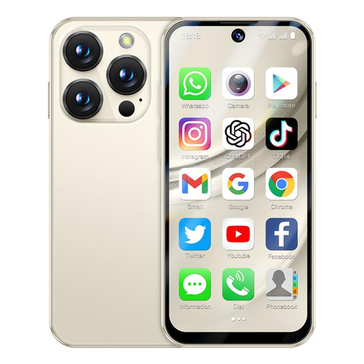 SOYES XS19 Pro, 4 GB + 64 GB, 3,8 Zoll, Android 12.0, MTK6762 Quad-Core-Prozessor, Netzwerk: 4G, Dual-SIM, GPS, OTG, Google Play Store-Unterstützung, 4 GB + 64 GB
