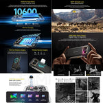 Ulefone Armor 27 Rugged Phone, 12 GB + 256 GB, Nachtsicht, 10600 mAh, 6,78 Zoll, Android 14, MediaTek Helio G99 Octa-Core, Netzwerk: 4G, NFC, OTG, Armor 27